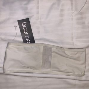 Boohoo Strapless Bandeau Bikini Top